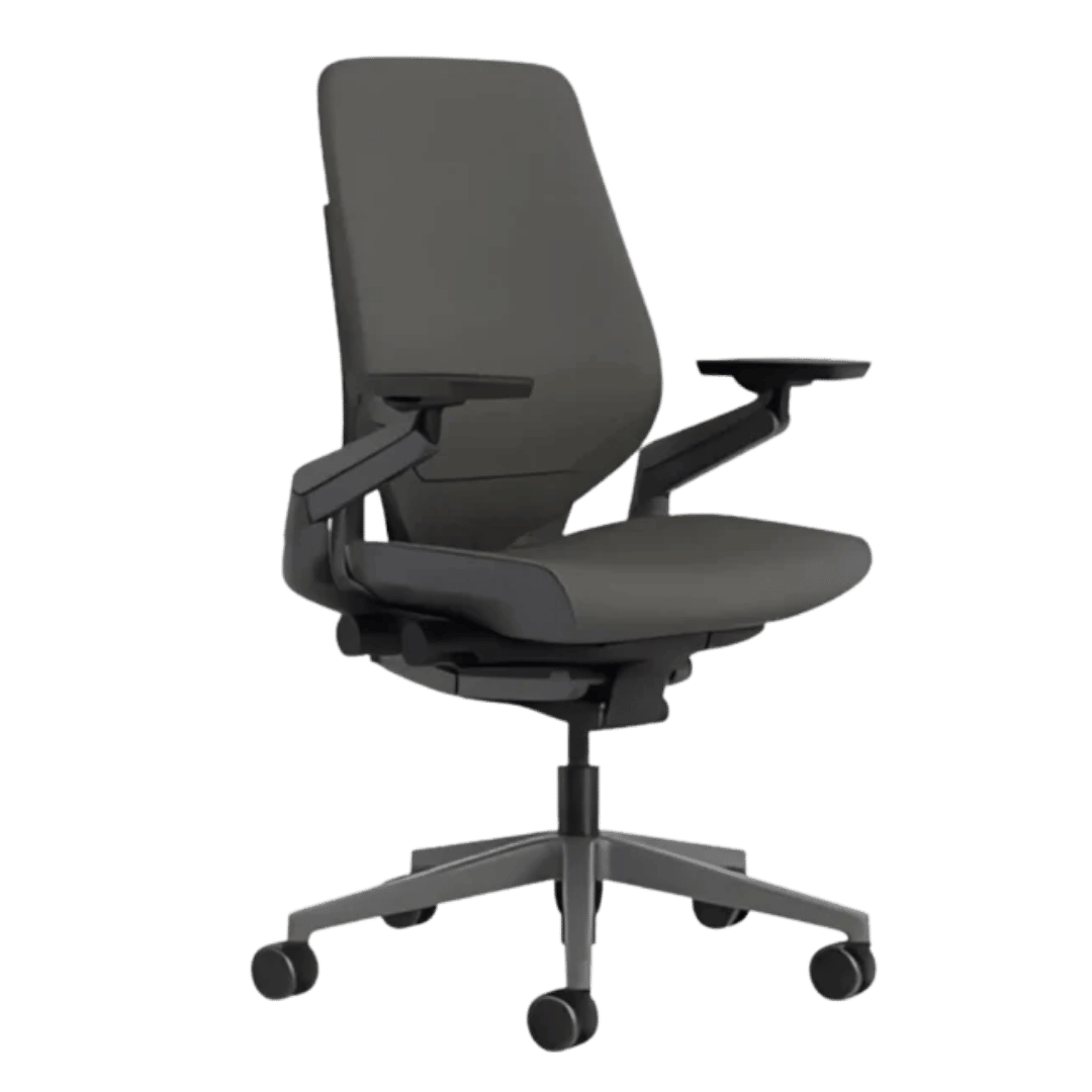 Steelcase Gesture Ergonomic Office Chair (Gray Cloth/Gray Frame) - Excellent